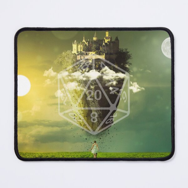 Item preview, Fine Art Fantasy AD&D Critical Hit d20 Polyhedral Dice Design designed and sold by Candlewood Museum & Gift Shoppe.