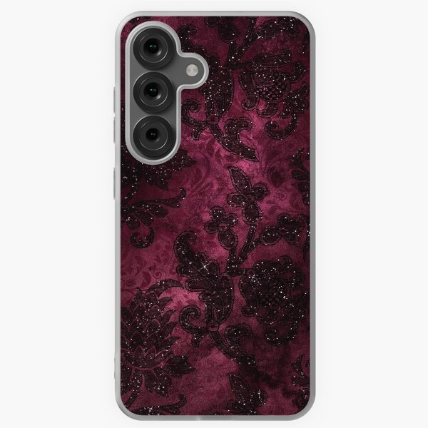 Item preview, Vintage Glamour Burgundy Damask designed and sold by MysticMarble.