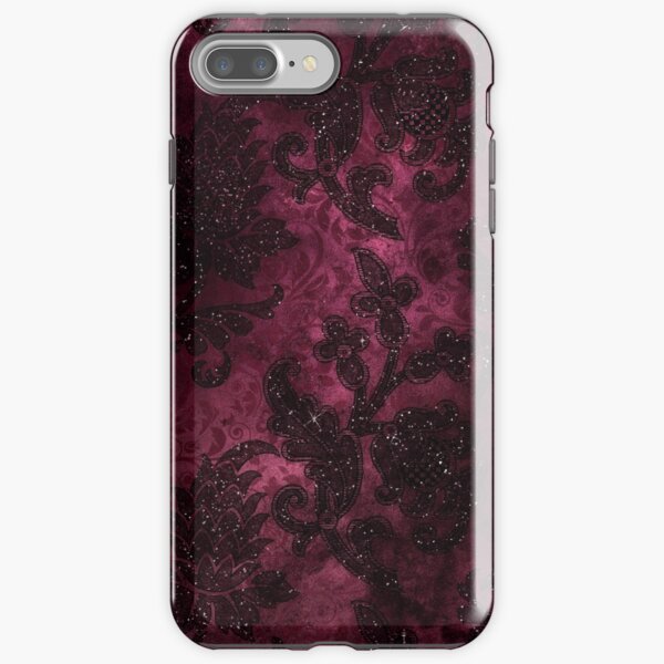 Item preview, Vintage Glamour Burgundy Damask designed and sold by MysticMarble.