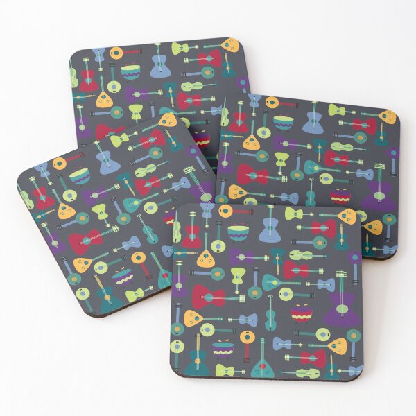 Item preview, Strings & Drums (dark) designed and sold by ReginaDesign.