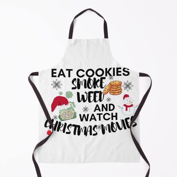 Item preview, EAT COOKIES SMOKE WEED AND WATCH CHRISTMAS MOVIES designed and sold by AlfaEcho.
