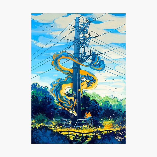 Aperçu de l'œuvre Tour du Dragon créée et vendue par GDBee.