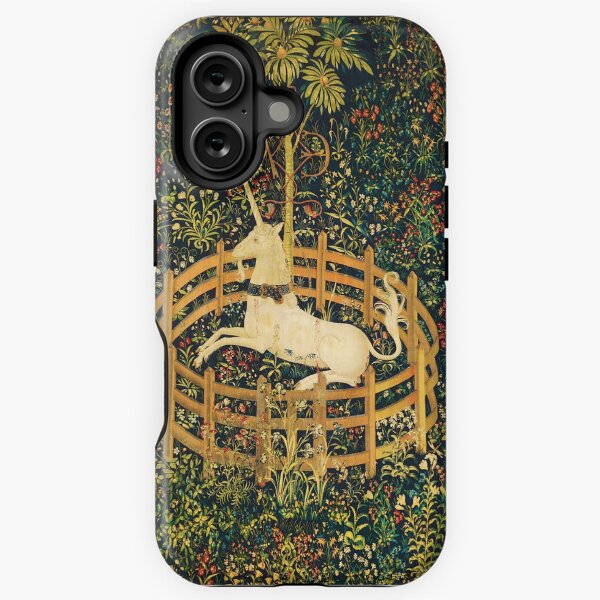 Vista previa del artículo con la obra «El unicornio en cautiverio (de los tapices de unicornio)», diseñado y vendido por Alexandra Dahl.