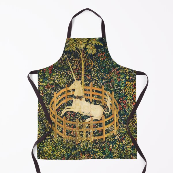 Item preview, The Unicorn Rests in a Garden (from the Unicorn Tapestries) designed and sold by Alexandra Dahl.