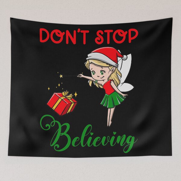 Item preview, Don’t stop believing - Christmas  designed and sold by Designs Of all kinds.