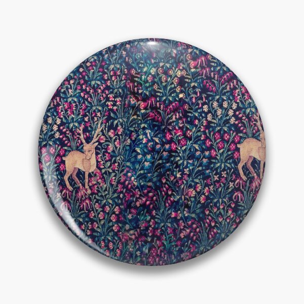 Item preview, Medieval Tapestry Midnight Blue designed and sold by iliketeas.