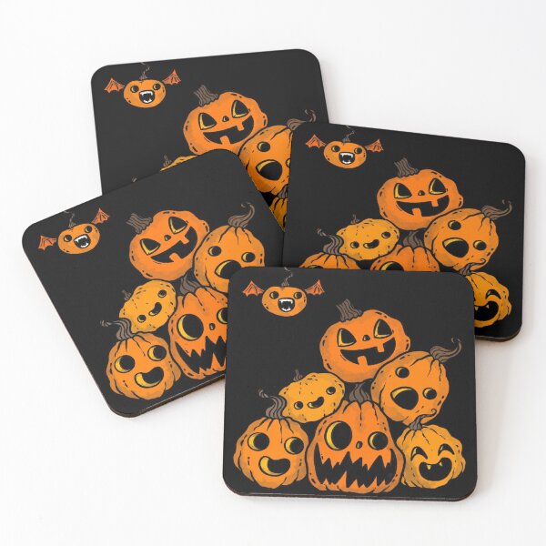 Item preview, Halloween pumpkin pile designed and sold by SandrasCreaturs.