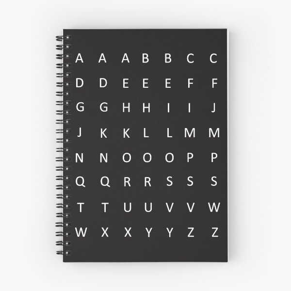 Item preview, Alphabet (Capital letters) designed and sold by REApparelCo.