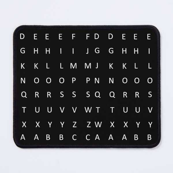 Item preview, Alphabet (Capital letters) designed and sold by REApparelCo.