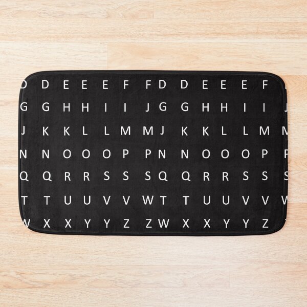 Item preview, Alphabet (Capital letters) designed and sold by REApparelCo.