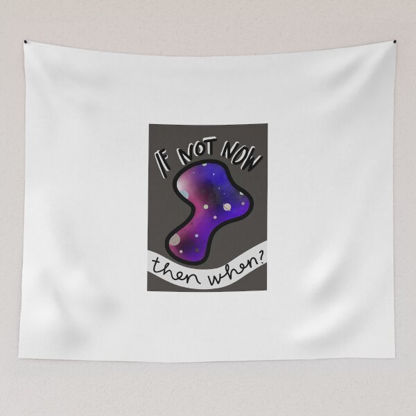 Item preview, "If not now then when?" Quote print designed and sold by kounellis.