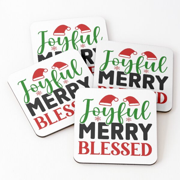 Item preview, Joyful Merry Blessed Christmas motif designed and sold by Mehmet40.