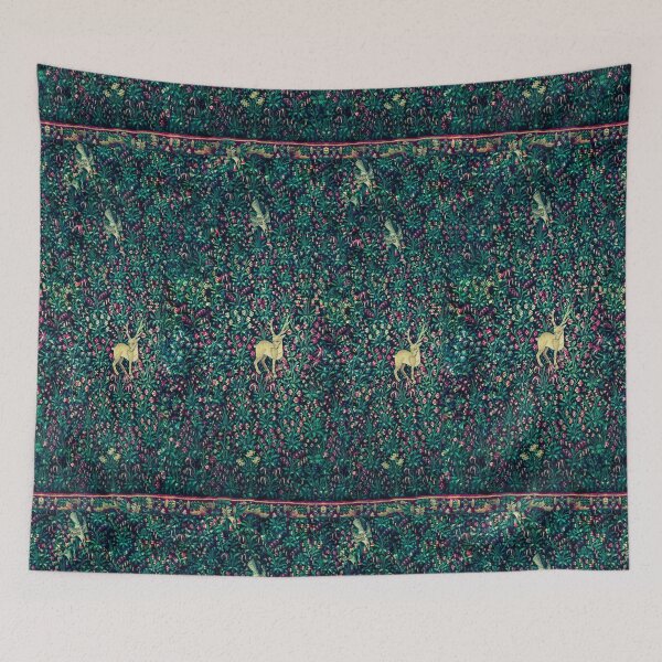 Item preview,  Medieval Tapestry Emerald Green designed and sold by iliketeas.