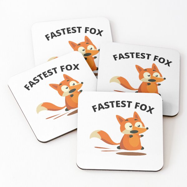 Item preview, Running fox designed and sold by player-502.
