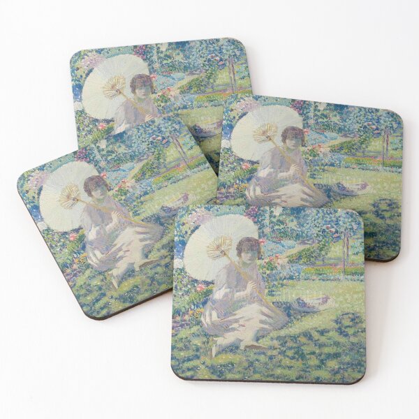 Item preview, Shadows by Frederick Carl Frieseke - Vintage Art designed and sold by RickE.
