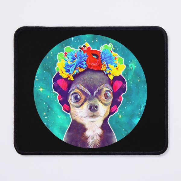 Item preview, Frida Kahlo Chihuahua for Chihuahua Lovers and Art Lovers  designed and sold by Mochi-Merch.