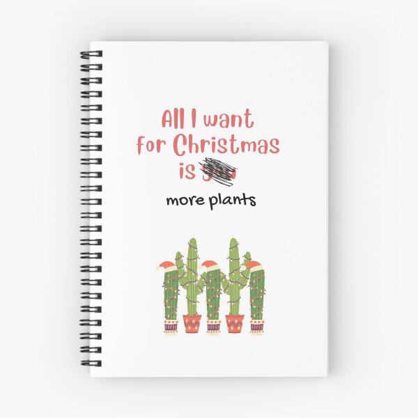 Item preview, Todo lo que quiero para Navidad son más plantas designed and sold by PlantPride.