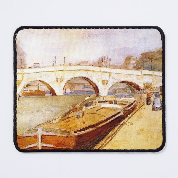 Item preview, Pont Neuf with Barges designed and sold by RickE.