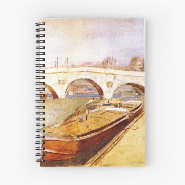 Item preview, Pont Neuf with Barges designed and sold by RickE.