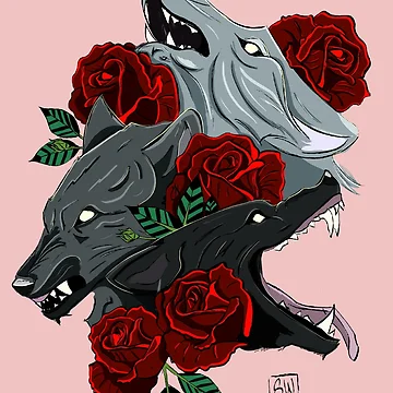 Artwork thumbnail, Inner Wolves by Sarah Wing