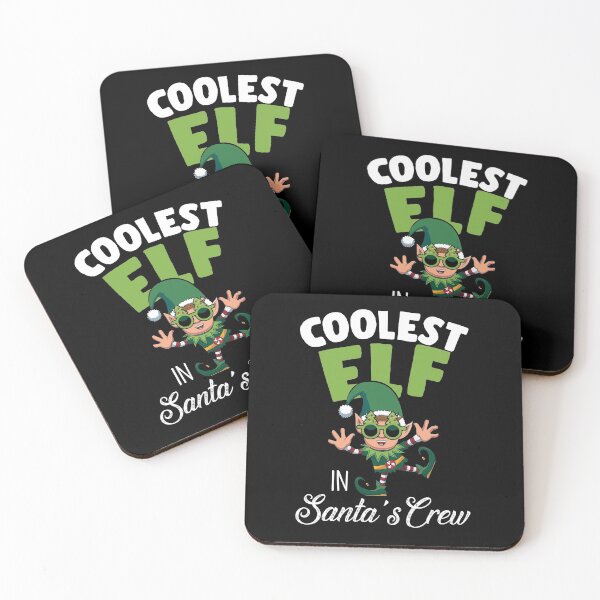 Item preview, Coolest Elf In Santa's Crew Gift Christmas designed and sold by Lenny Stahl.
