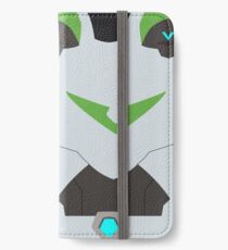 Der grüne Paladin iPhone Flip-Case/Hülle/Klebefolie
