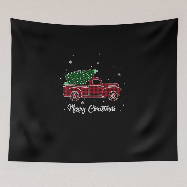 Item preview, christmas tree with buffalo plaid designed and sold by wi trendshop.