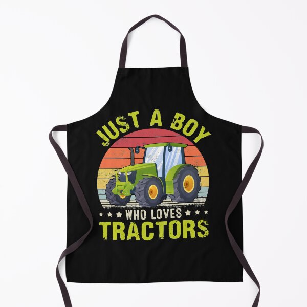 Item preview, Vintage Retro Just A Boy Who Loves Tractors Farming Farmer designed and sold by Best Designer.