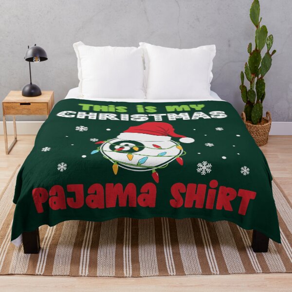Item preview, This Is My Christmas Pajama Shirt Pool Theme designed and sold by KrisSidDesigns.