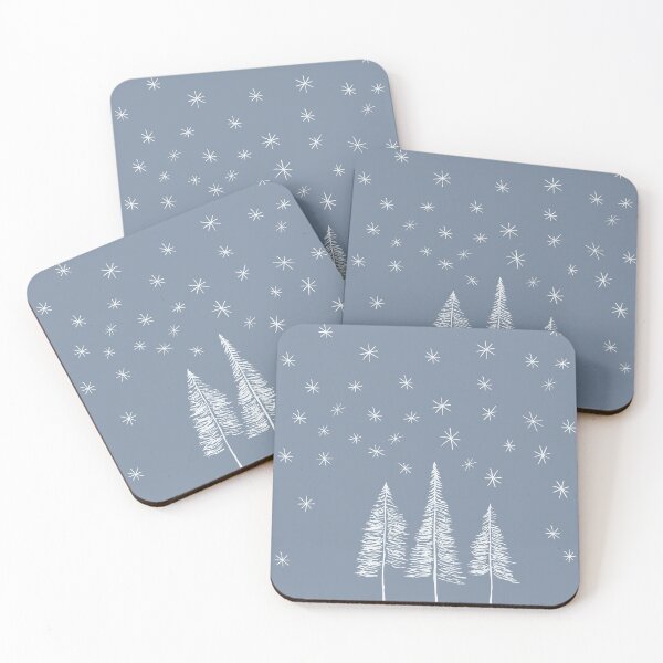 Item preview, Christmas tree and Snowflakes designed and sold by ABCco.