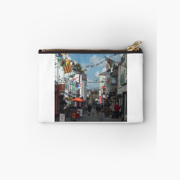 Item preview, Colourful Caernarfon Street Scene designed and sold by Judi Lion.