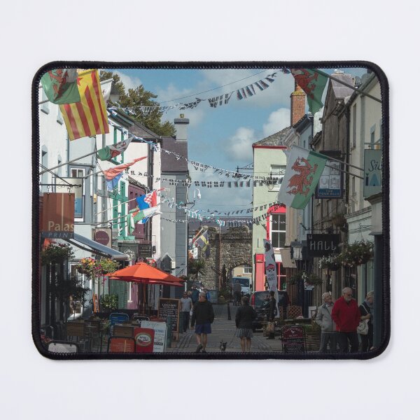 Item preview, Colourful Caernarfon Street Scene designed and sold by Judi Lion.