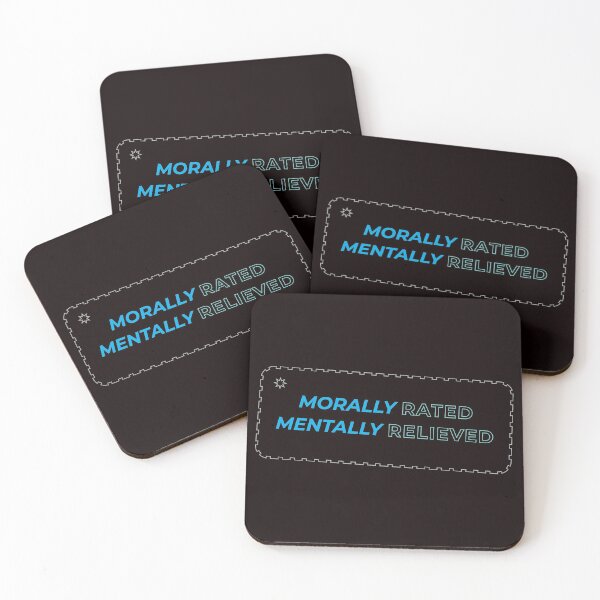 Item preview, Pandemic Trilogy. Morally Rated, Mentally Relieved. designed and sold by VoloshenDesigns.