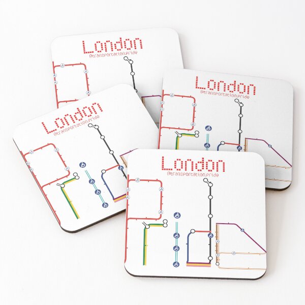 Item preview, London Transportation Pride designed and sold by transitteen.