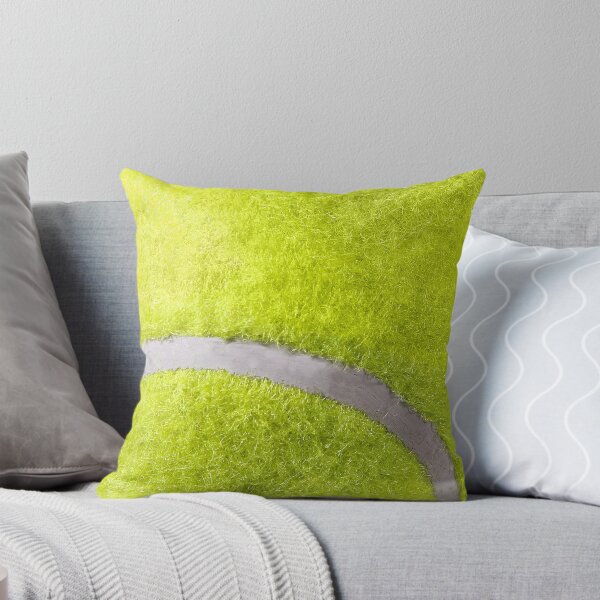 Item preview, MAN CAVE THROW PILLOW SERIES  - TENNIS BALL designed and sold by The Beard.