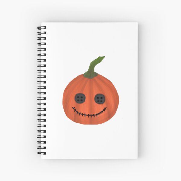 Halloween Pumpkin Blank Sketchbook With Orange Cover – DIARY LIBRARY