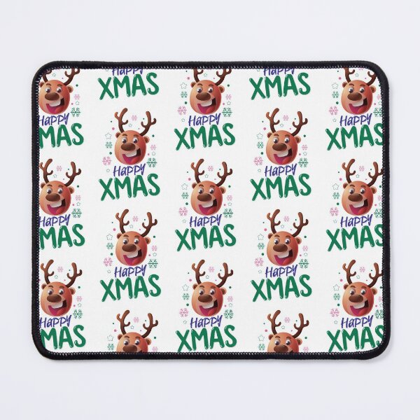 Item preview, Happy Xmas Deer - Deer face designed and sold by cruzzcreation.