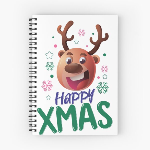 Item preview, Happy Xmas Deer - Deer face designed and sold by cruzzcreation.
