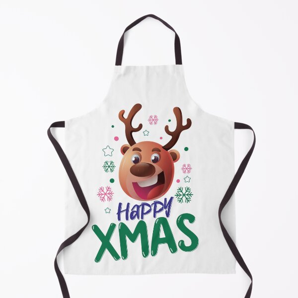 Item preview, Happy Xmas Deer - Deer face designed and sold by cruzzcreation.