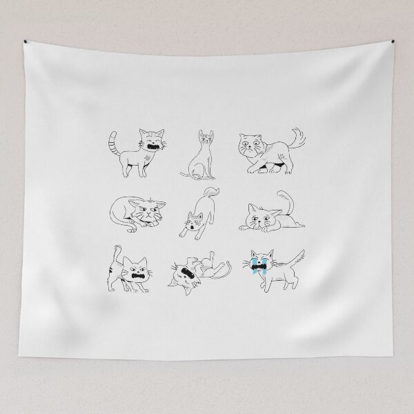 Item preview, cat expressions designed and sold by BNS-O.