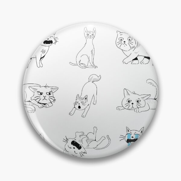 Item preview, cat expressions designed and sold by BNS-O.