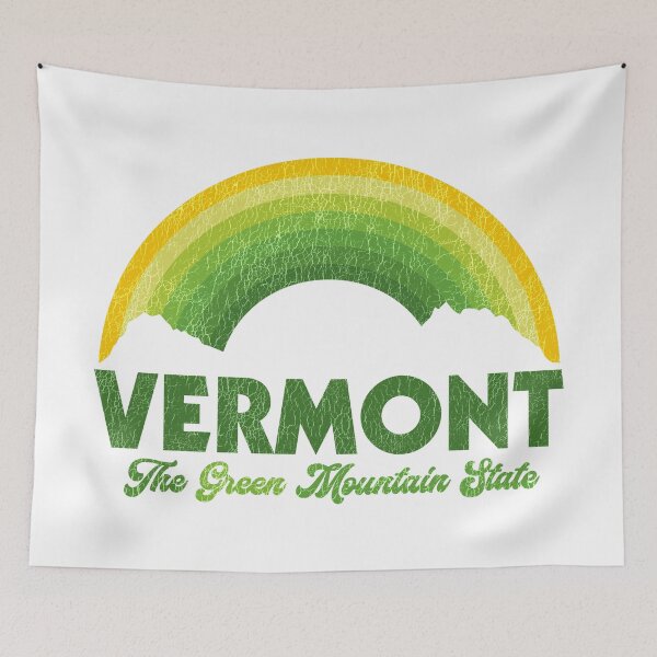 Item preview, Vermont The Green Mountain State Rainbow designed and sold by acquiesce13.