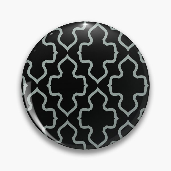 Item preview, Green and Black Ornamental Shape Pattern Pairs Dulux 2022 Popular Colour Fresh Foliage - Color Trends designed and sold by ColorOfTheYears.