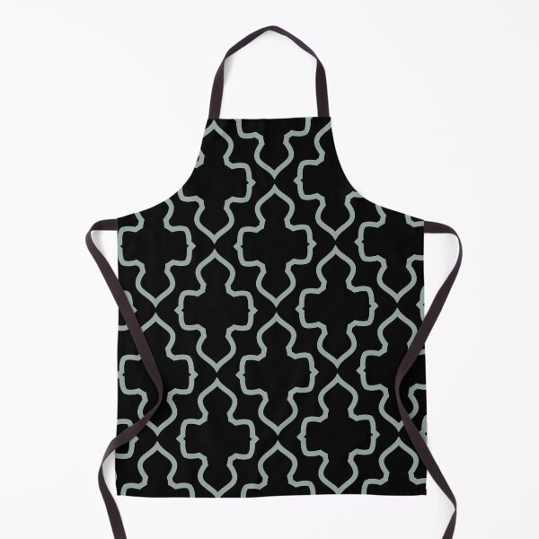 Item preview, Green and Black Ornamental Shape Pattern Pairs Dulux 2022 Popular Colour Fresh Foliage - Color Trends designed and sold by ColorOfTheYears.
