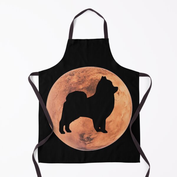 Item preview, pomeranian Dog Silhouette in Mars pomeranian lover gift designed and sold by alaechamlal.
