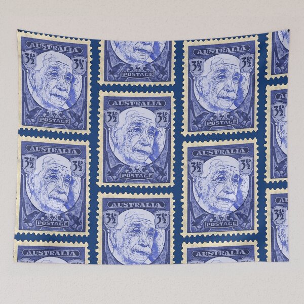 Item preview, Postage stamp Einstein Australia designed and sold by GePadeSign.