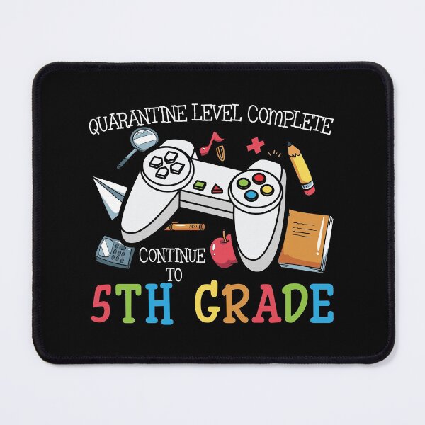 Item preview, Quarantine Level Complete Continue To Fifth Grade - Trendy Back To School Design For Students and Teachers designed and sold by Prince - Bestseller ★★★★★.