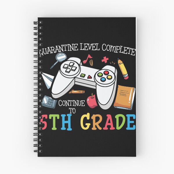 Item preview, Quarantine Level Complete Continue To Fifth Grade - Trendy Back To School Design For Students and Teachers designed and sold by Prince - Bestseller ★★★★★.