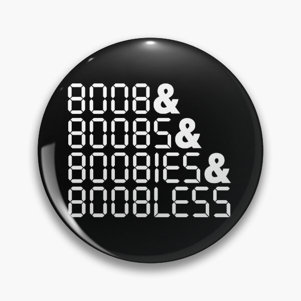 Item preview, BOOBLESS Calculator Upside-down Words designed and sold by acquiesce13.