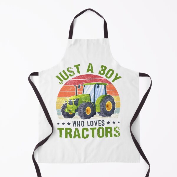 Item preview, Vintage Retro Just A Boy Who Loves Tractors Farming Farmer designed and sold by Best Designer.